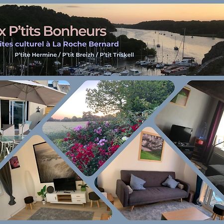 Aux Petits Bonheurs, Gites Culturel A La Roche Bernard Férel Exteriör bild